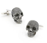 iGame Skeleton Cuff Links Brass Material 3D Skull