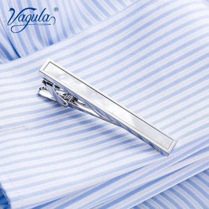 Mother Pearl Tie Clip Men Necktie Tie Bar Clasp Gift Wedding Business Uniform