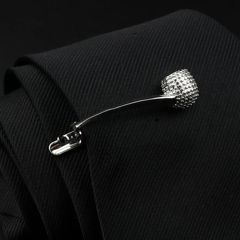 Men's Metal Tie Clip Necktie Tie Bar Clasp Pin Wedding Tie Jewelry