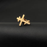 Orthodox Cross Cufflinks Stainless Steel Wedding Gift
