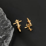 Orthodox Cross Cufflinks Stainless Steel Wedding Gift