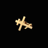 Orthodox Cross Cufflinks Stainless Steel Wedding Gift