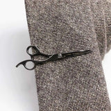 Copper Stainless Clips Feather Beard Metal Clamp Necktie Clasp Tie Bar Holder