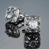 Vintage Embossed Pattern Cufflinks for Men