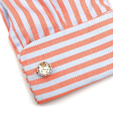 Personalized Round Button Cufflinks XK22S063
