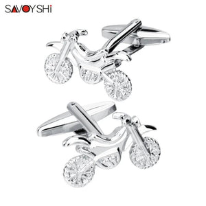 Motorcycle Cufflinks Mens Wedding Gift High Jewelry Shirt Button