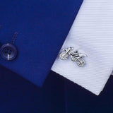 Motorcycle Cufflinks Mens Wedding Gift High Jewelry Shirt Button