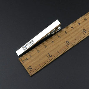 Men's Colorful Crystal Tie Clips Metal Business Banquet Necktie Clips Gift