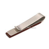 Hot Classy Wooden Tie Bar Clip Wedding Business Club Men Gift Accessory