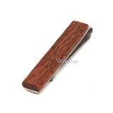 Hot Classy Wooden Tie Bar Clip Wedding Business Club Men Gift Accessory