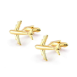 French Cufflinks Men's Daily Suit Shirt Buttons Civil Aviation Cuff Links