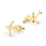 French Cufflinks Men's Daily Suit Shirt Buttons Civil Aviation Cuff Links