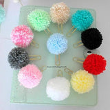 2pcs Pom Pom Planner Clip - Traveler's Notebook Bookmark
