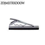 Classic Style Wood Tie Clip Pin Clasp Bar Metal Men Jewelry