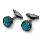 Personalized Round Formal Business Cufflinks XK22S067