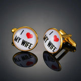 Men's Shirt Cufflinks High Wedding Male Guests
