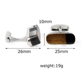 Pattern Buttons Business Dress Shirt Cuff Links Wedding