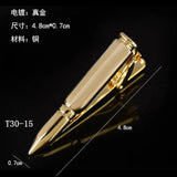 Plane Model Tie Clip for Men Metal Electroplate Business Tie Clip