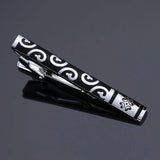 Golden AK47 Pistol Anchor Crystal Tie Clip