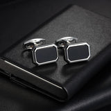 French Shirts Cufflinks Classic Wedding Gift Silvery Brown Copper Cufflink