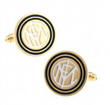 Men's Football Club Cufflink in Golden