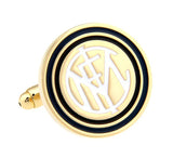 Men's Football Club Cufflink in Golden
