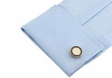 Men's Football Club Cufflink in Golden