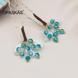 U-shaped Hair Sticks Hairpins For Women Vintage Wedding Headwear