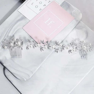 Wedding Hair Comb Bridal Hair Jewelry Headpieces Bride Tiaras