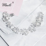 Wedding Hair Comb Bridal Hair Jewelry Headpieces Bride Tiaras