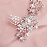 Wedding Hair Comb Bridal Hair Jewelry Headpieces Bride Tiaras