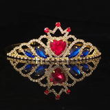 Rhinestone Crystal Tiara Wedding Crown Hair Jewelry Bridal Headpiece