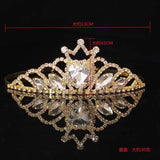 Rhinestone Crystal Tiara Wedding Crown Hair Jewelry Bridal Headpiece
