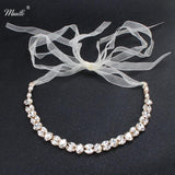 Austrian Crystal Women Head Chains Wedding Hair Jewelry Bride Headbands