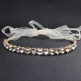 Austrian Crystal Women Head Chains Wedding Hair Jewelry Bride Headbands