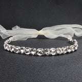 Austrian Crystal Women Head Chains Wedding Hair Jewelry Bride Headbands