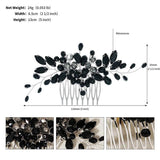 Crystal Flower Hair Combs Clips Bridal Wedding Hair Accessories