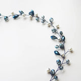 Colorful Crystal Headband Wedding Hair Jewelry Pearl Hair Ornament