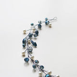 Colorful Crystal Headband Wedding Hair Jewelry Pearl Hair Ornament