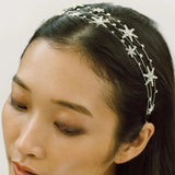 Stonefans Rhinestone Star Tiara Headband Wedding Bridal Jewelry