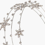 Stonefans Rhinestone Star Tiara Headband Wedding Bridal Jewelry