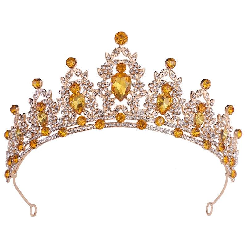 Small Princess Crown for Girls Tiara Prom Wedding Dress Hair Jewelry