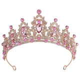 Small Princess Crown for Girls Tiara Prom Wedding Dress Hair Jewelry
