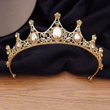 Girls Crystal Crown Tiara Headdress Hair Jewelry