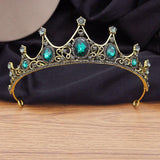 Girls Crystal Crown Tiara Headdress Hair Jewelry
