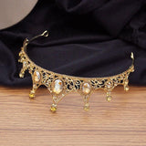 Girls Crystal Crown Tiara Headdress Hair Jewelry