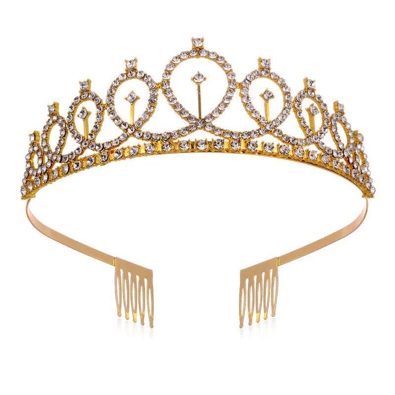 Girls Birthday Crown Headbands Prom Party Tiaras Set