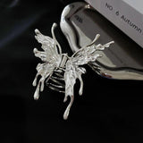Metal Butterfly Hair Claw Clips for Women Geometric Headwear Girls Jewelry