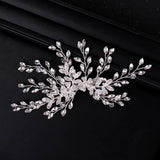 Crystal Wedding Hair Accessories Tiara Hair Clips Bridal Barrettes
