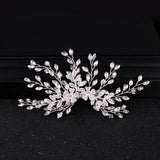 Crystal Wedding Hair Accessories Tiara Hair Clips Bridal Barrettes